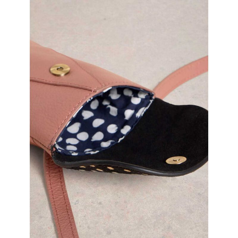 White Stuff Coco Leather Phone Bag image number 6